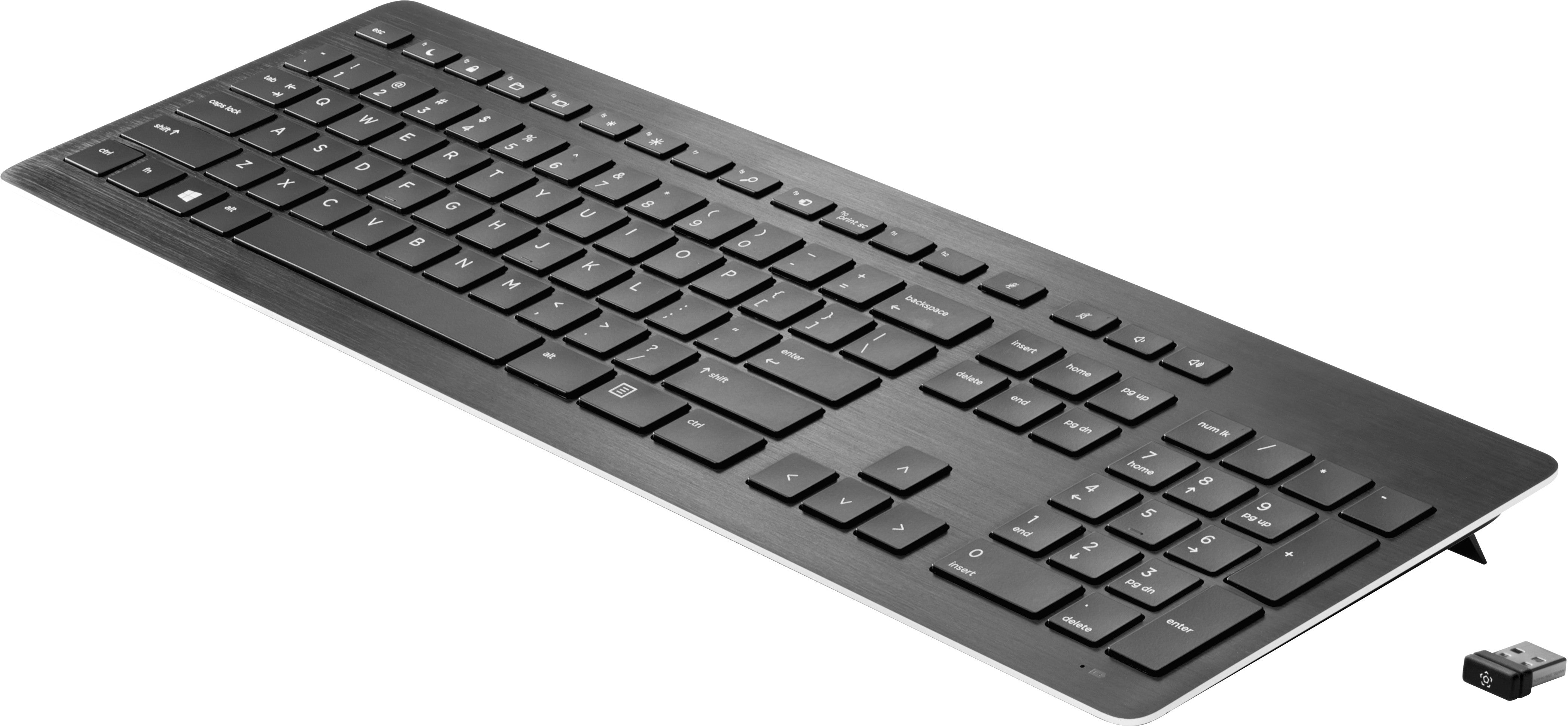 HP Clavier sans fil Premium Noir Royaume-Uni 917665-031