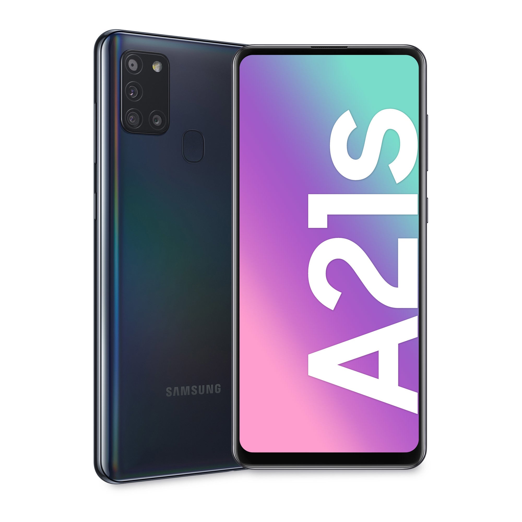 Samsung Galaxy A21s 16,5 cm (6.5") Double SIM Android 10 4G USB Type-C 3 Go 32 Go 5000 mAh Noir SM-A217FZKNEUB