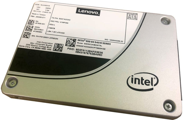 Lenovo 4XB7A13626 disque SSD interne 3,5" 480 Go SATA III 3D TLC