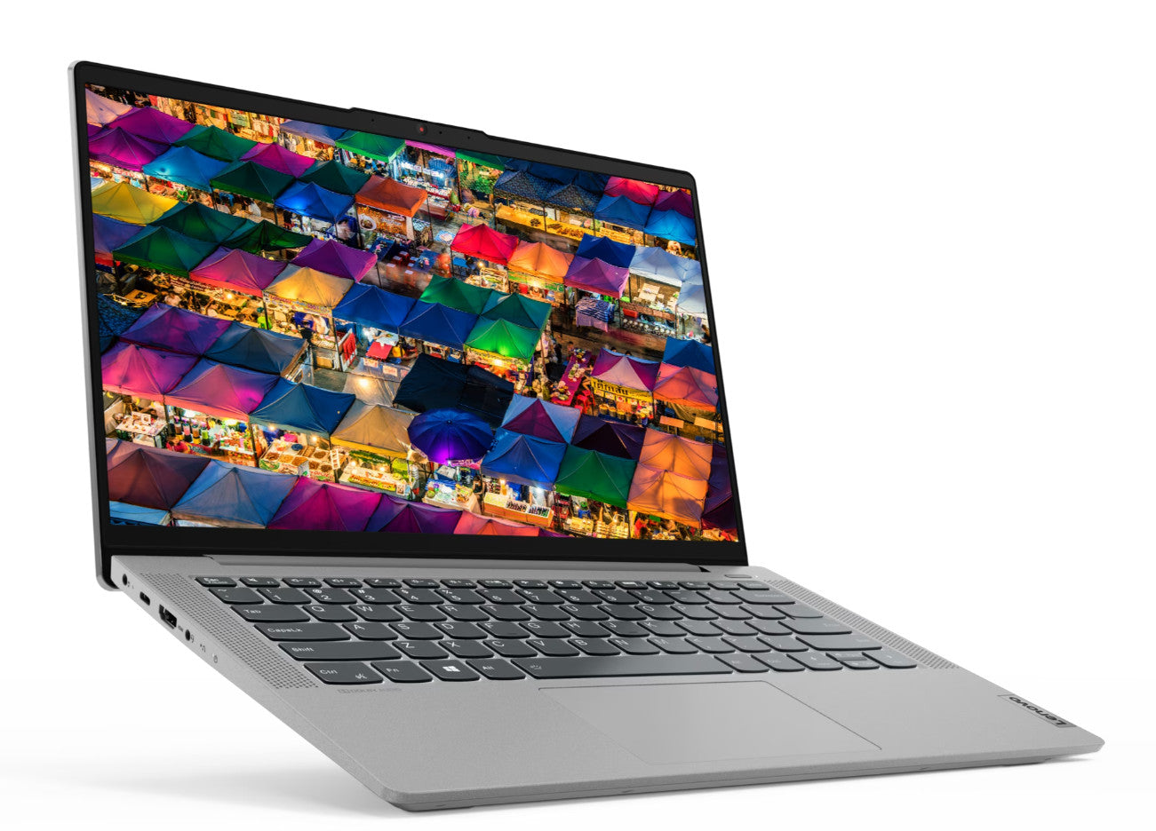 Lenovo IdeaPad 5 14ALC05 AMD Ryzen™ 5 5500U Ordinateur portable 35,6 cm (14") Full HD 16 Go DDR4-SDRAM 512 Go SSD Wi-Fi 5 (802.11ac) Windows 10 Home Anglais Gris, Platine 82LM009RMH