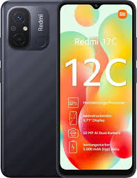 XIAOMI Redmi 12C 3 Go de RAM 64 Go noir MZB0DKXEU