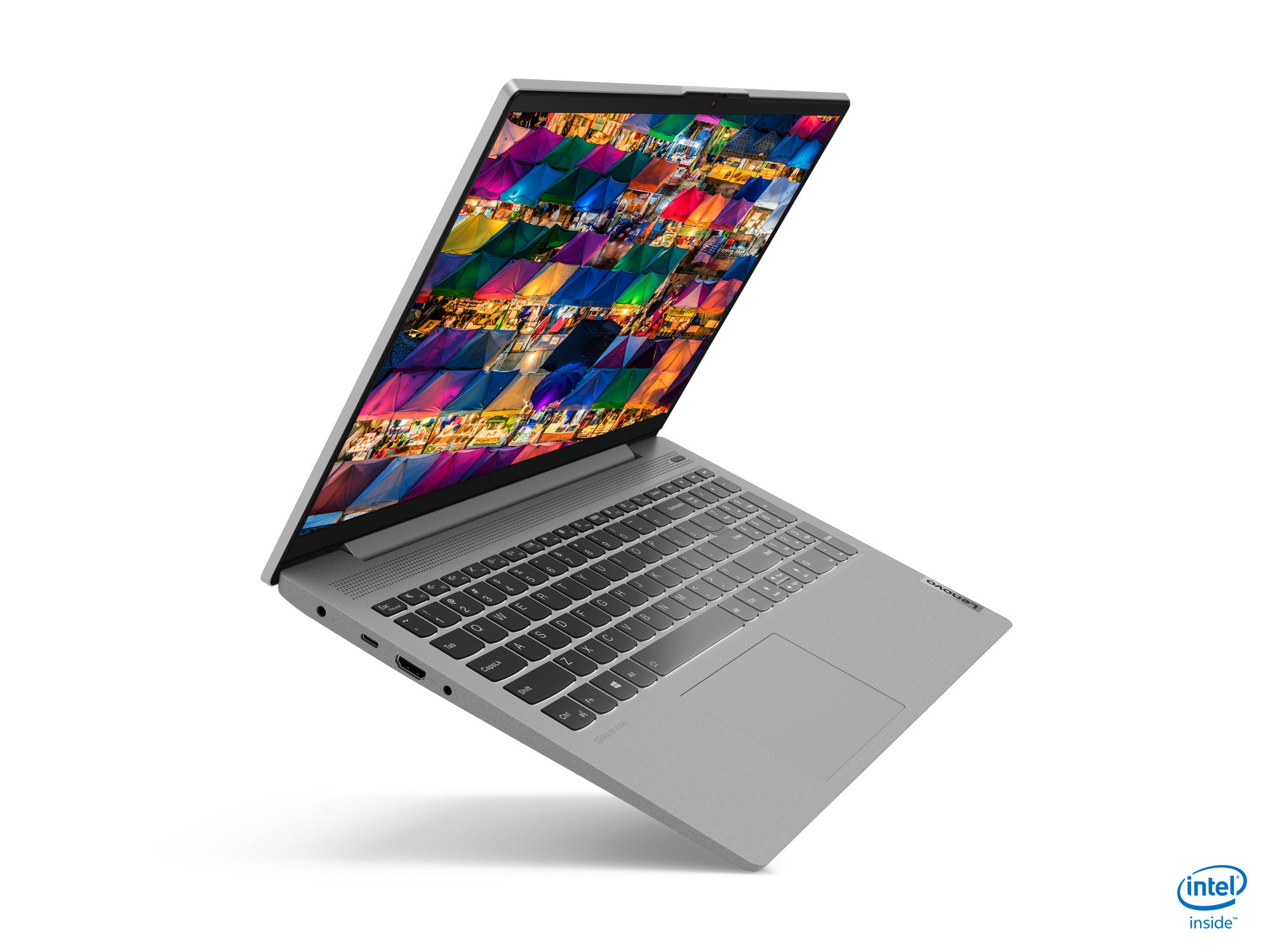 Lenovo IdeaPad 5 15ITL05 Intel® Core™ i7 i7-1165G7 Ordinateur portable 39,6 cm (15.6") Full HD 16 Go DDR4-SDRAM 512 Go SSD NVIDIA GeForce MX450 Wi-Fi 5 (802.11ac) Windows 10 Home Anglais Gris, Platine 82FG00KGMH