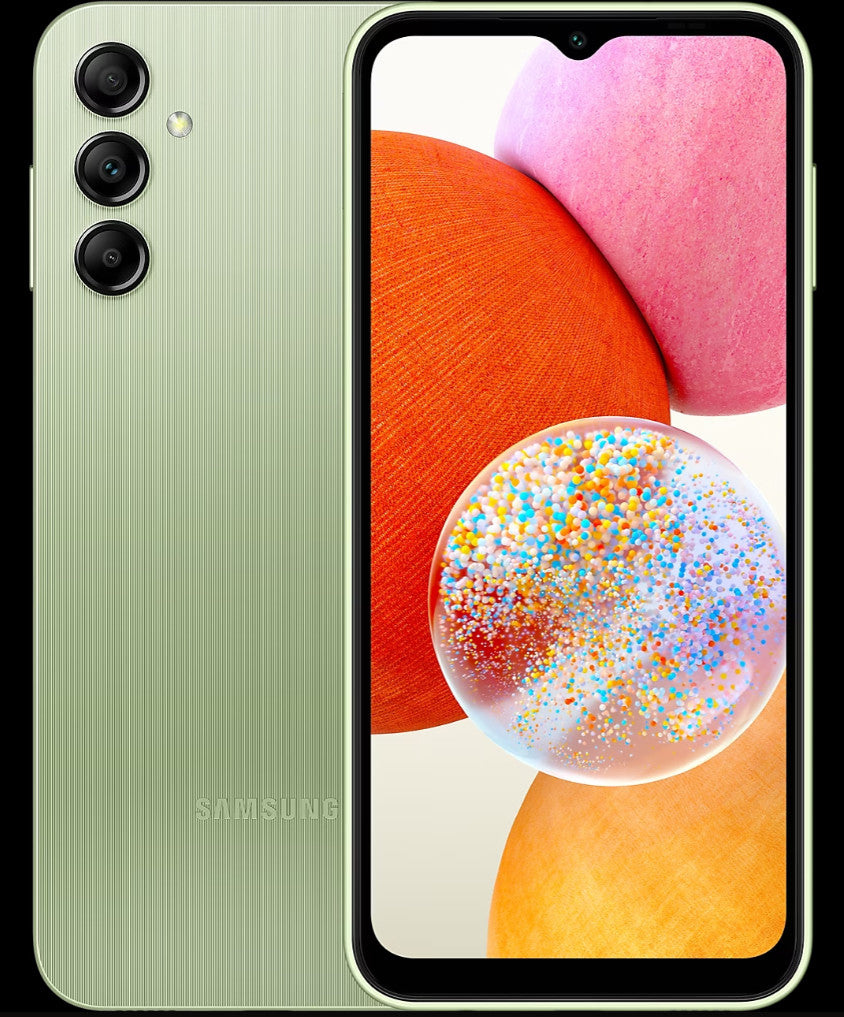 Samsung Galaxy A14 SM-A145R/DSN 16.8 cm (6.6") Dual SIM Android 13 4G USB Type-C 4 GB 64 GB 5000 mAh Light Green SM-A145RLGUEUB
