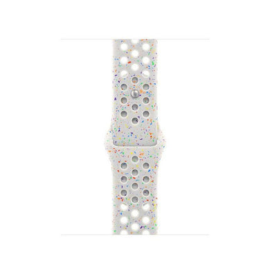 Apple MUUK3ZM/A slimme draagbare accessoire Band Wit Aluminium, Fluorelastomeer MUUK3ZM/A - Compridis