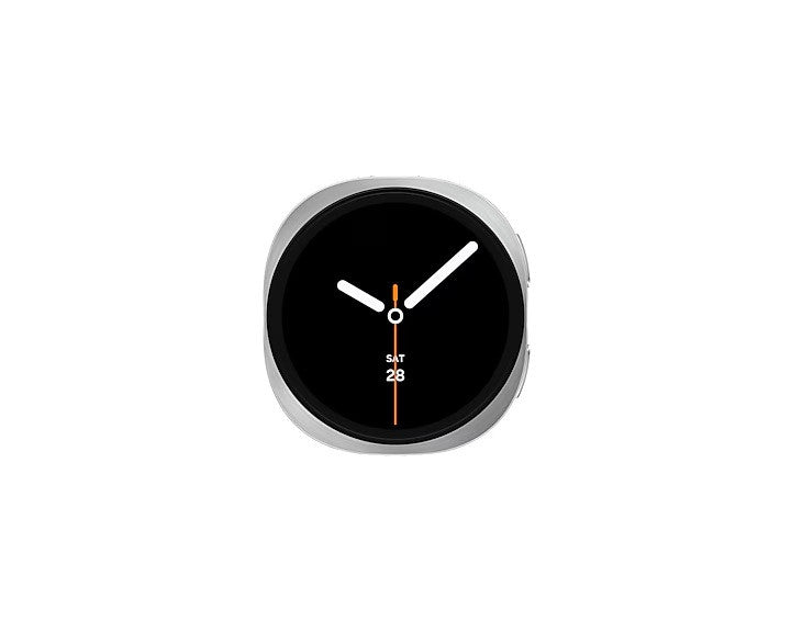 Samsung Galaxy Watch8 SM-L330NZSDWEU smartwatch / sport watch 3,81 cm (1.5") AMOLED 44 mm Digitaal 480 x 480 Pixels Zilver Wifi GPS SM-L330NZSDWEU