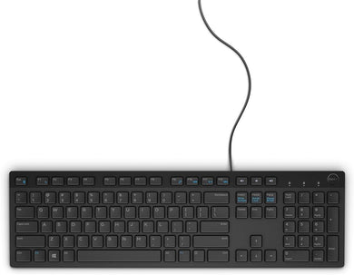 DELL Clavier international QWERTY US USB KB216 noir KB216-BK-ENG-IT