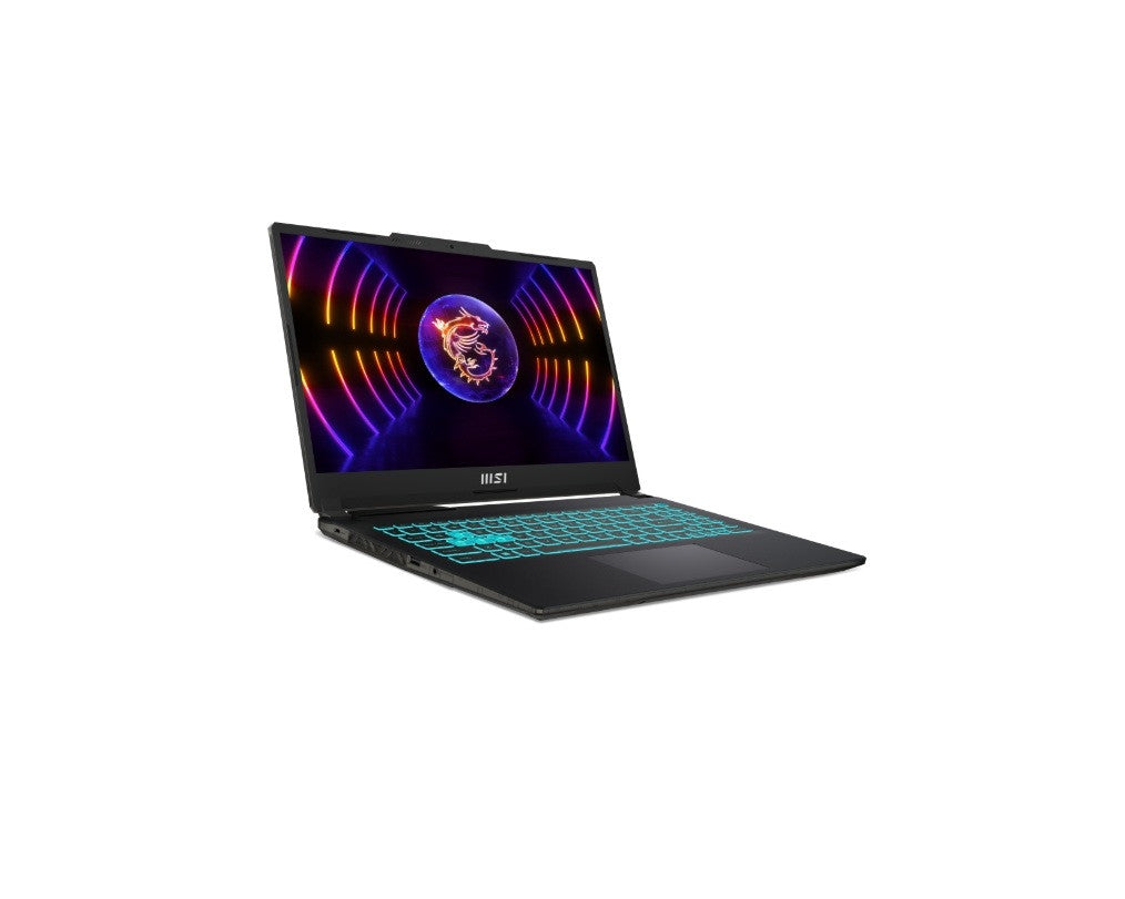 MSI Cyborg 15 A13VE-888 Intel® Core™ i5 i5-13420H Laptop 39.6 cm (15.6") Full HD 16 GB DDR5-SDRAM 512 GB SSD NVIDIA GeForce RTX 4050 Wi-Fi 6E (802.11ax) Windows 11 Home Black A13VE-888