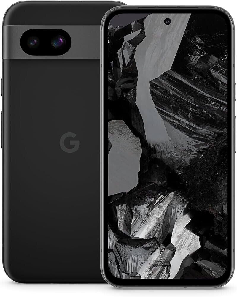 Google Pixel 8a 15,5 cm (6.1") Dual SIM Android 14 5G USB Type-C 8 GB 128 GB 4492 mAh Zwart GA04432-GB