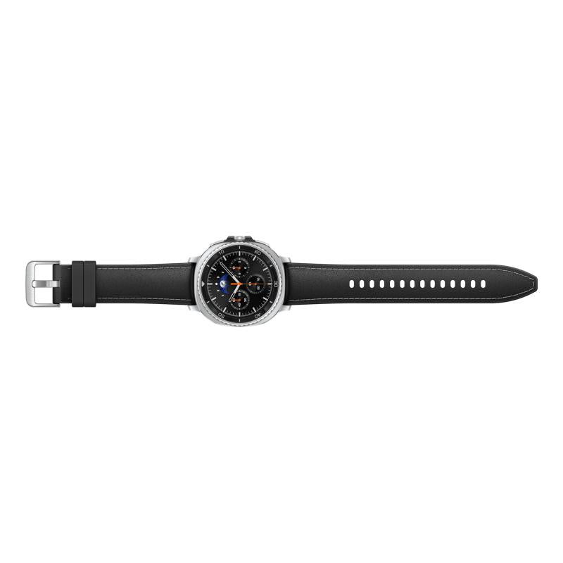 Samsung Galaxy Watch 8 Classic 3,3 cm (1.3") AMOLED 46 mm Digitaal 438 x 438 Pixels Touchscreen 4G Zilver Wifi GPS SM-L505FZKAEUB