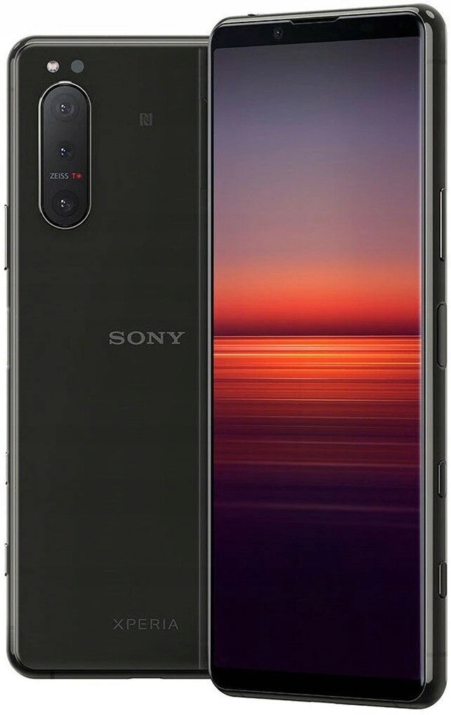 Sony Xperia 5 II 15,5 cm (6.1") Hybride Dual SIM Android 10 5G USB Type-C 8 GB 128 GB 4000 mAh Zwart XQ-AS52B