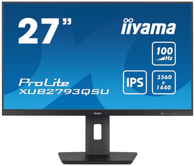 iiyama ProLite XUB2793QSU-B6 27" IPS QHD 100Hz 1ms Noir