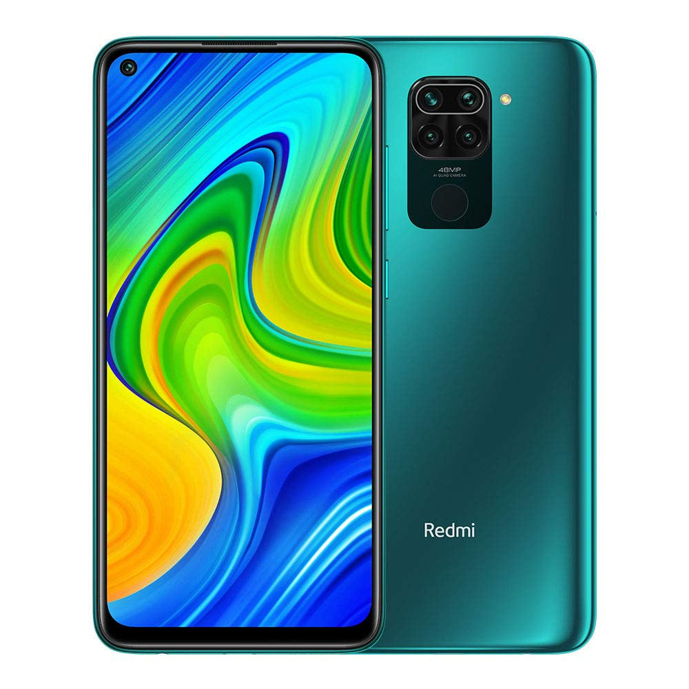 Xiaomi Redmi Note 9 16,6 cm (6.53") Double SIM 4G USB Type-C 4 Go 128 Go 5020 mAh Vert MZB9408EU