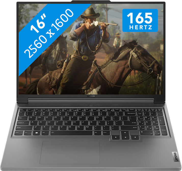 Lenovo Legion Slim 5 16ARP9 AMD Ryzen™ 7 7435HS Ordinateur portable 40,6 cm (16") WQXGA 16 Go DDR5-SDRAM 1 To SSD NVIDIA GeForce RTX 4070 Wi-Fi 6E (802.11ax) Windows 11 Home Anglais Gris 83EX0027MH