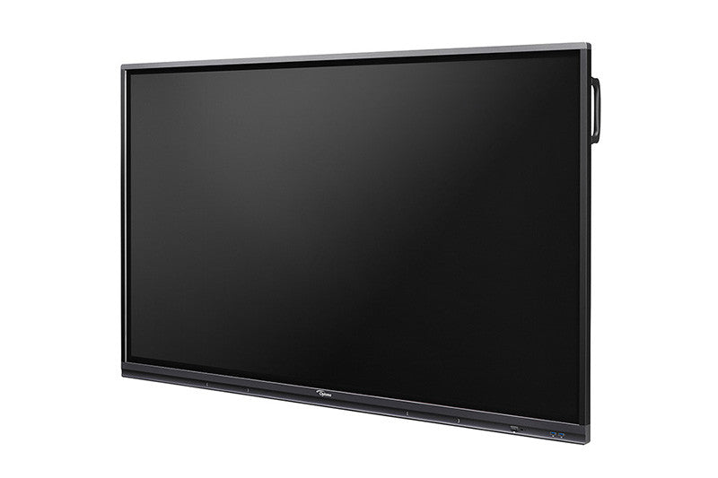 Optoma 5652RK+ Interactief flatscreen 165,1 cm (65") LED Wifi 400 cd/m² 4K Ultra HD Zwart Touchscreen Android 11 H1F0C0JBW101