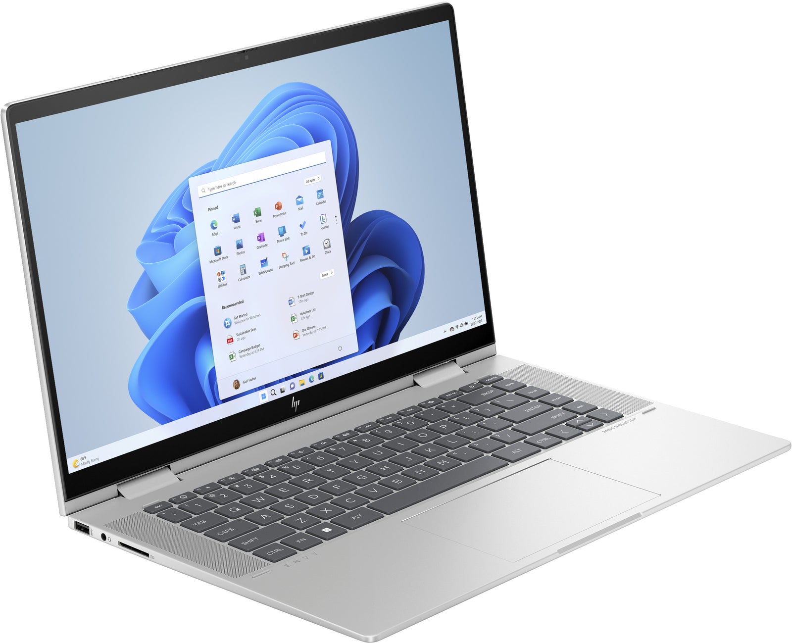 HP Envy X360 2-IN-1 15.6-inch i5-1335U 16GB 512GB QWERTY US 8A772EA#ABH