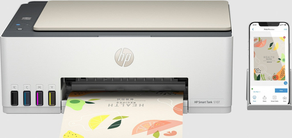HP Smart Tank 5107 All-in-One Printer 5D1B1A#BHC