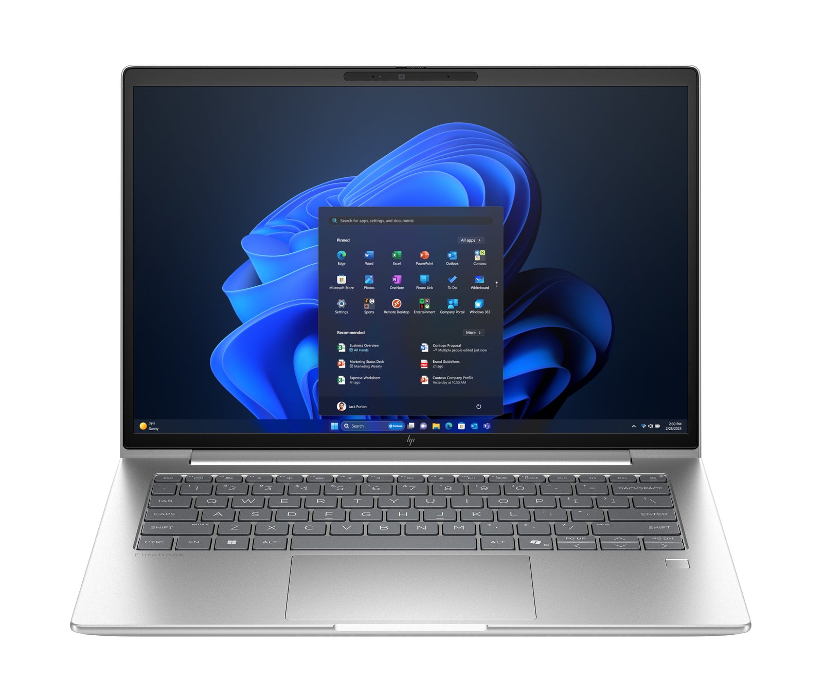 HP EliteBook 6 G1a 14" Ryzen 5 230 16Go 512Go QWERTY US AD3R0ET#ABH