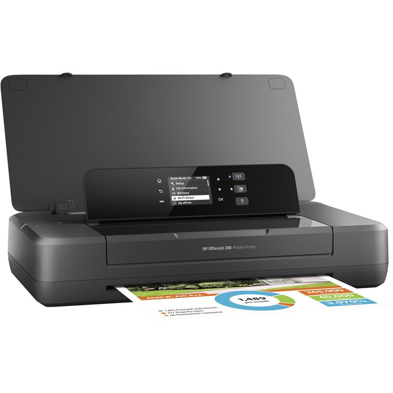 HP Officejet 200 Mobile Wireless Color Printer CZ993A#BHC