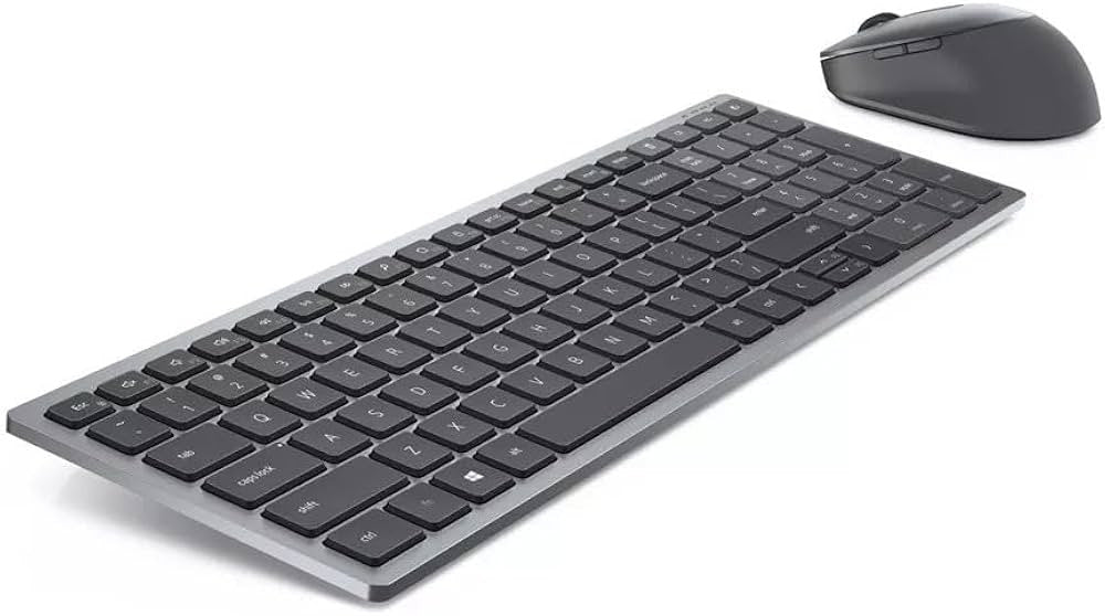 DELL Clavier sans fil multi-appareils KM7120W-GY-SWI