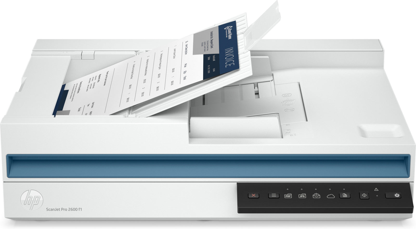HP ScanJet Pro 2600 f1 (20G05A) Scanner – A4 • 600/1200 DPI • Wit