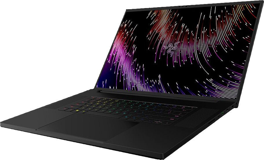 Razer Blade 18 Intel® Core™ i9 i9-13950HX Ordinateur portable 45,7 cm (18") Quad HD+ 32 Go DDR5-SDRAM 1 To SSD NVIDIA GeForce RTX 4080 Wi-Fi 6E (802.11ax) Windows 11 Home Noir RZ09-0484TGH3-R3G1