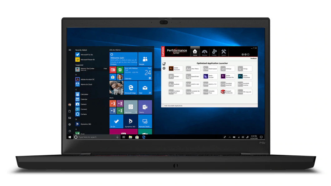 LENOVO TP P15V I7-10750H 16 Gb 512 Gb W10P W10P QWERTY Portugees 20TQ003QPG