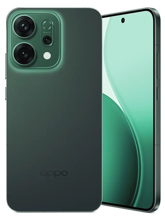 OPPO 14 5G CPH2737 smartphone 16,7 cm (6.59") Double SIM Android 15 USB Type-C 12 Go 256 Go 6000 mAh Vert CPH2737