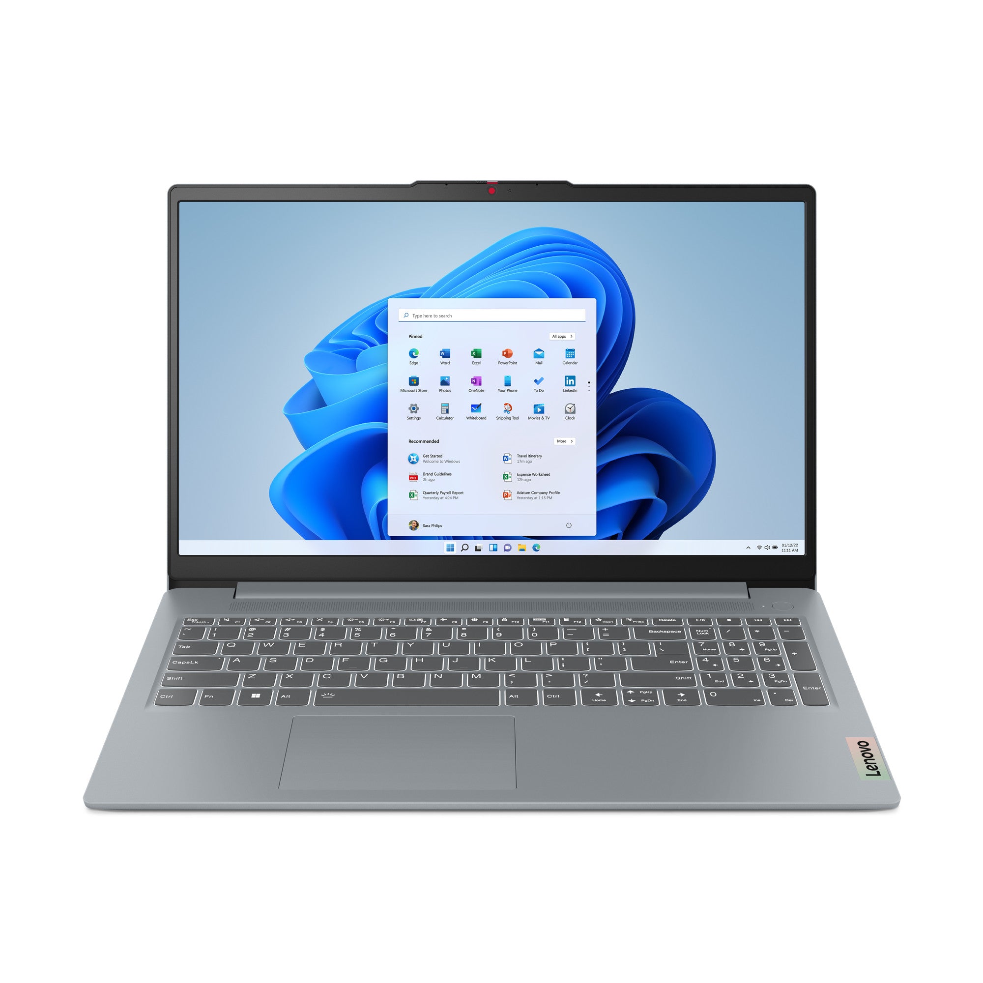 LENOVO IdeaPad Slim 3 I5-12450H 16GB 512GB 15,6" QWERTY US 83ER00E6MH