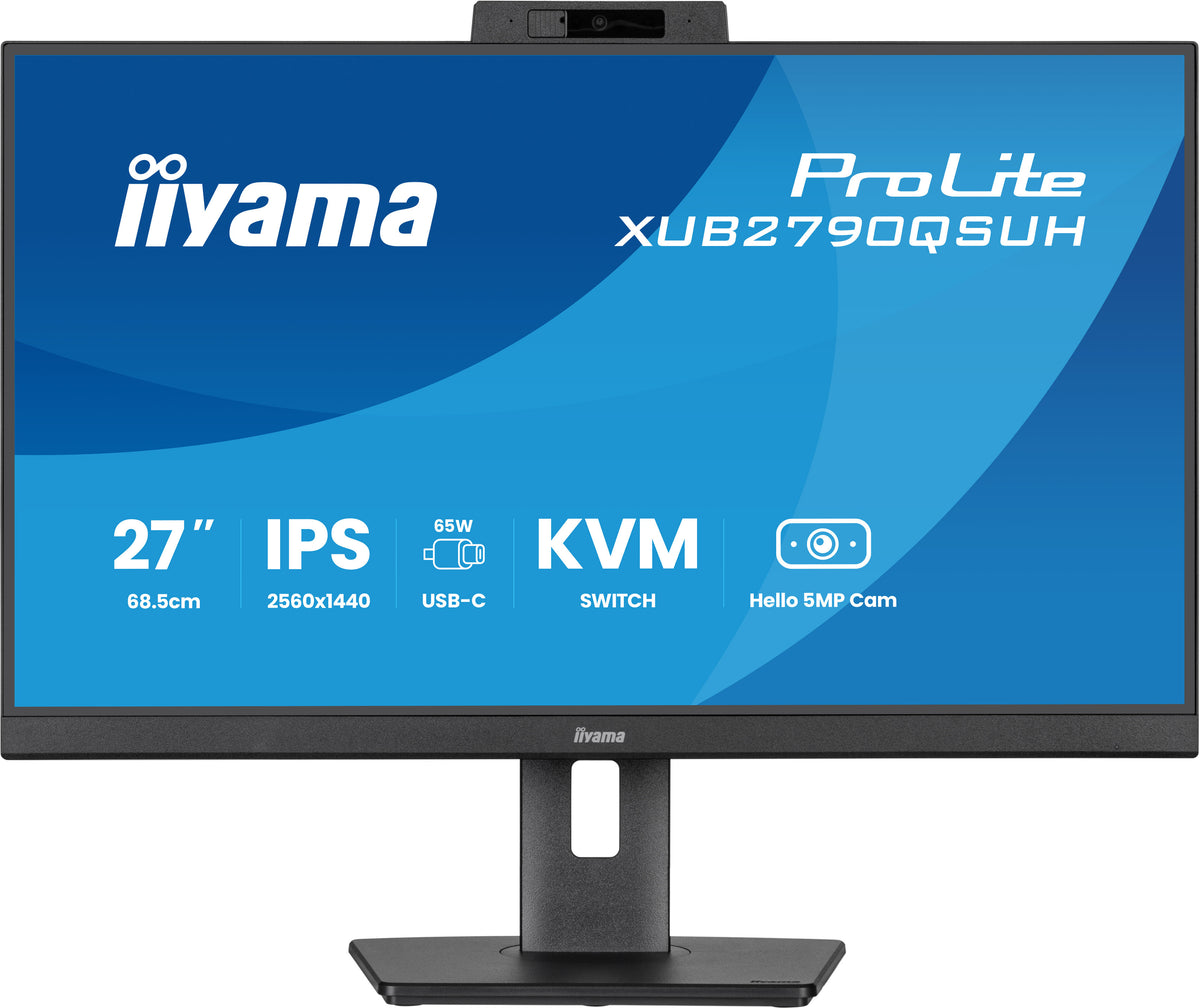 IIYAMA ProLite XUB2790QSUH-B2 27″ IPS QHD 100 Hz USB-C Noir