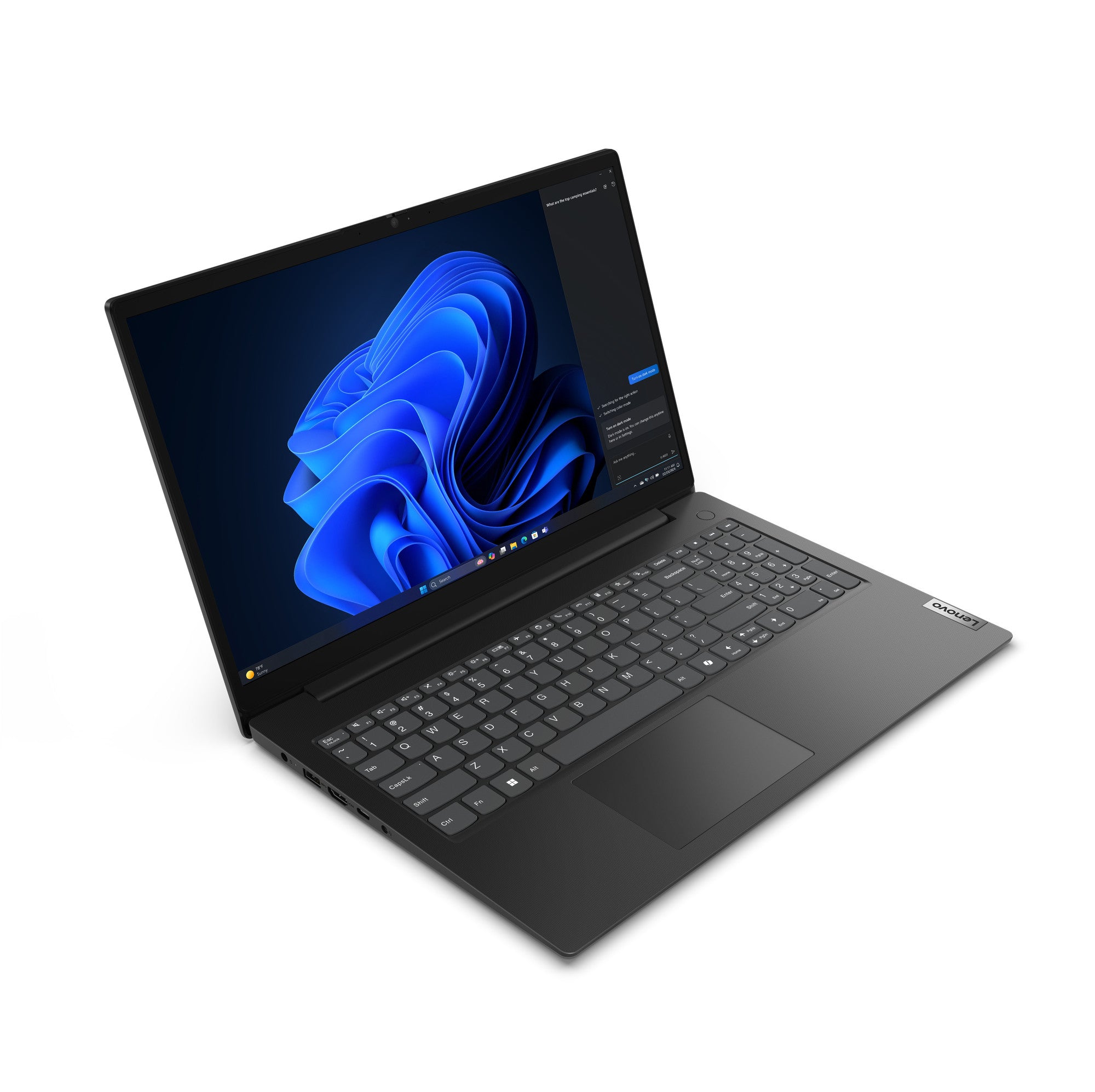 Lenovo V15 G5 IRL Intel® Core™ i5 i5-13420H Ordinateur portable 39,6 cm (15.6") Full HD 16 Go DDR5-SDRAM 512 Go SSD Wi-Fi 6 (802.11ax) Windows 11 Pro Allemand Noir 83GW009FGE