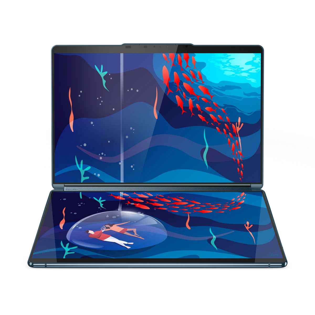 LENOVO Yoga Book 9 13IRU8 13.3" i7-1355U 16Go 1TB QWERTY English 82YQ004AIN