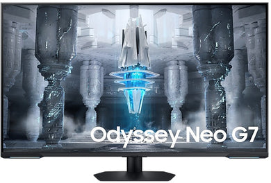 Samsung Odyssey Neo G7 G70NC 43″ 4K UHD Mini-LED Gaming Moniteur Blanc