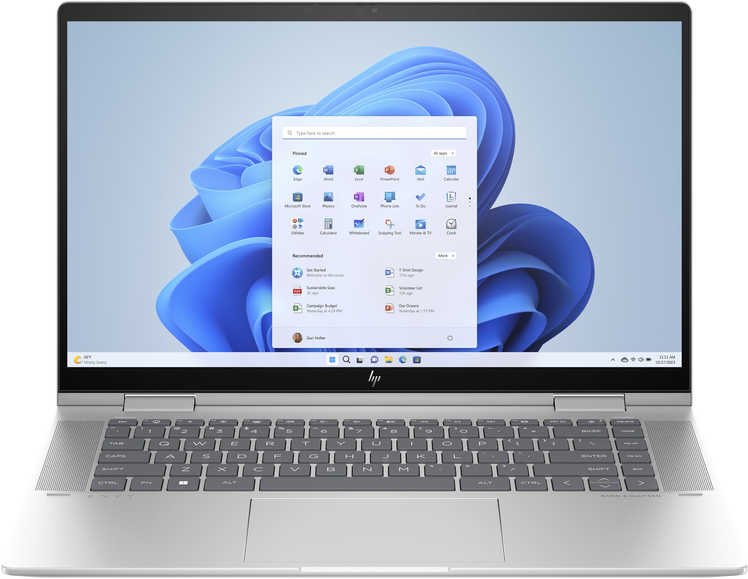 HP Envy X360 2-IN-1 15.6-inch i5-1335U 16GB 512GB QWERTY US 8A772EA#ABH