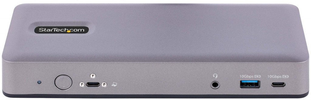 StarTech.com USB - C Docking Station, Multi Monitor USB - C Dock, HDMI/DP/DP Alt - mode, 3x 4K30 / 2x 4K60, 7 - Port USB Hub, 60W Power Delivery, GbE, 3.5mm Audio, Works With Chromebook Certified DK31C3MNCRUE - Compridis