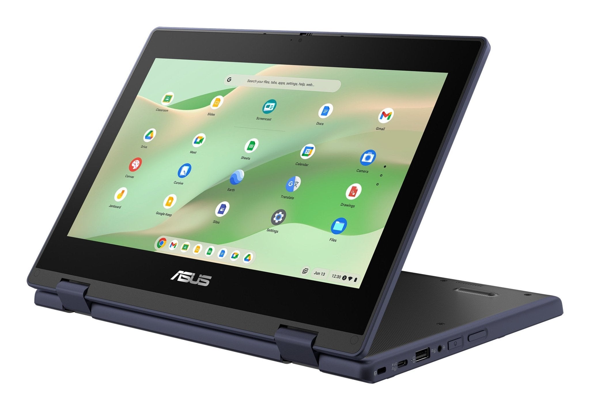 ASUS Chromebook CR11 Flip Intel N150 8 Gb 64 Gb eMMC ChromeOS AZERTY Belgisch 90NX08W1 - M002U0 - Compridis