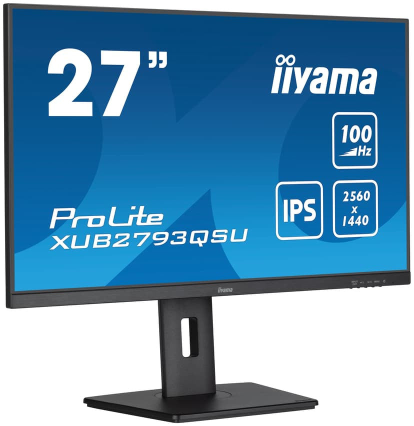 iiyama ProLite XUB2793QSU-B6 27" IPS QHD 100Hz 1ms Noir
