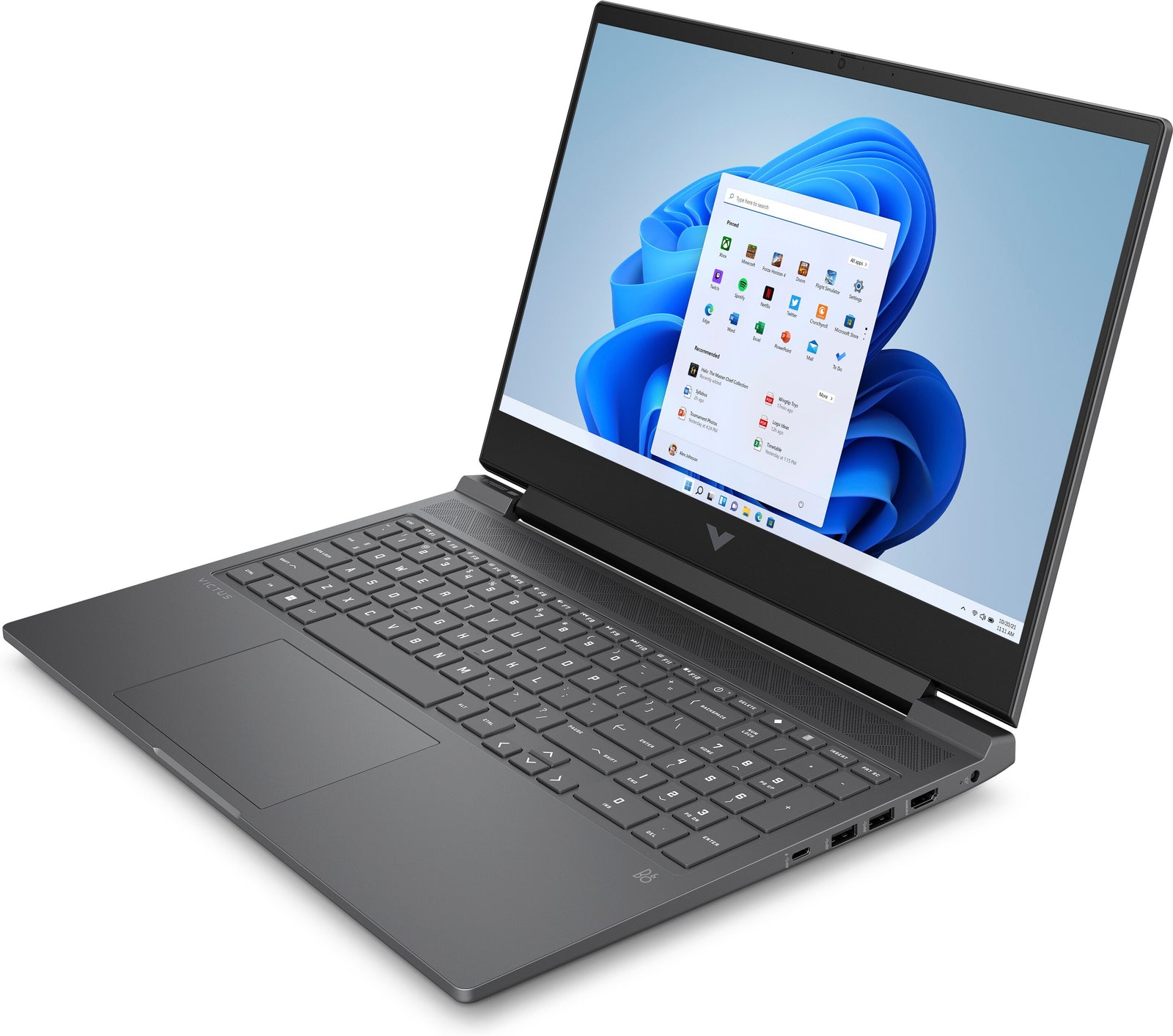 HP Victus 16 16.1" R5-7640HS 16Go 512Go SSD RTX4060 QWERTY US