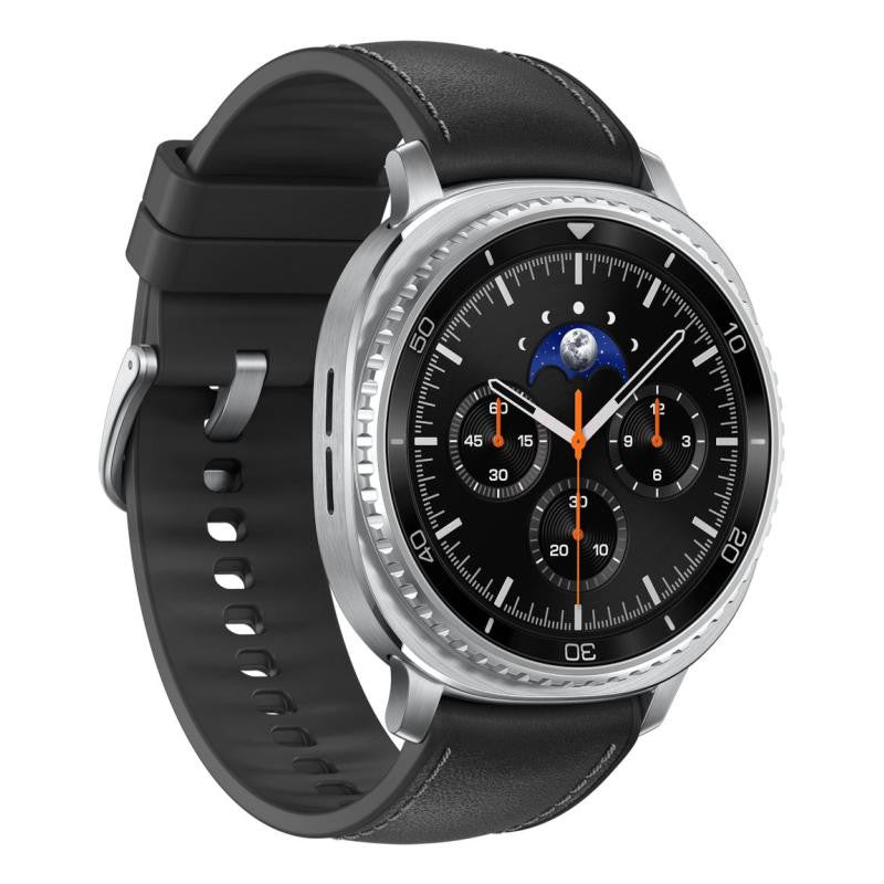 Samsung Galaxy Watch 8 Classic 3,3 cm (1.3") AMOLED 46 mm Numérique 438 x 438 pixels Écran tactile Argent Wifi GPS (satellite) SM-L500NZKAEUB