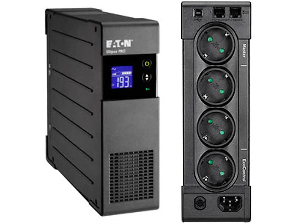 Eaton Ellipse PRO 850 DIN alimentation d'énergie non interruptible Interactivité de ligne 0,85 kVA 510 W 4 sortie(s) CA ELP850DIN