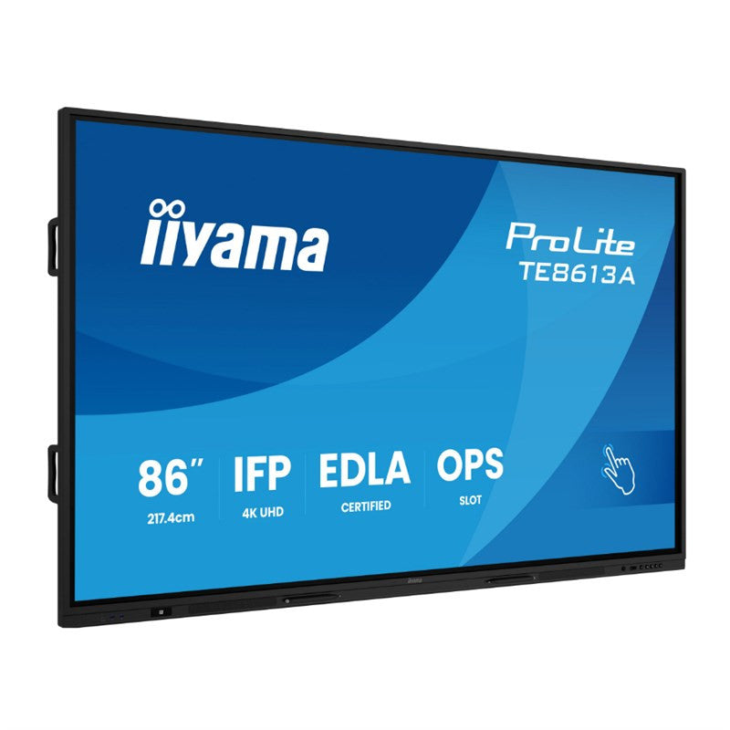 IIYAMA 4K-signagedisplay met touchscreen (85,6 inch, wifi) TE8613A-B2AG