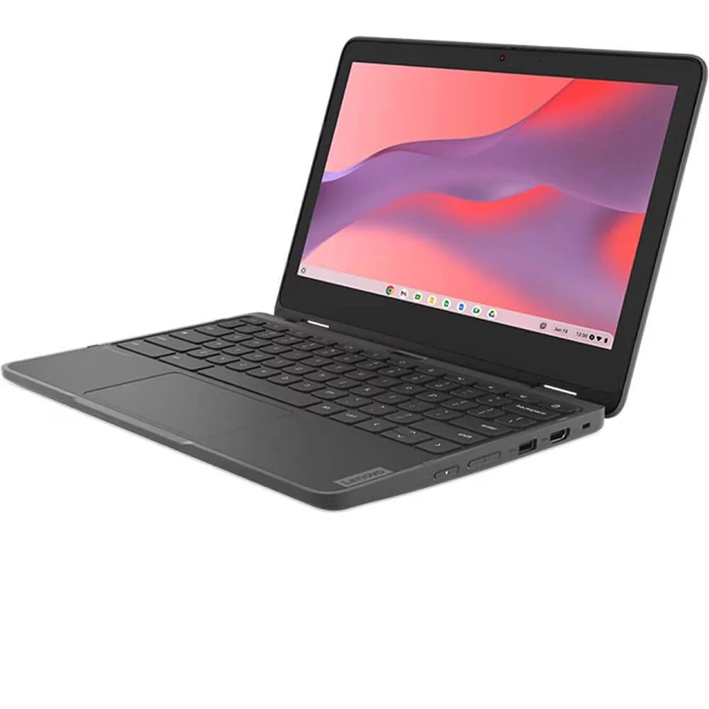 LENOVO 100E G4 Intel N100 4GB 32GB QWERTY Spaans Chrome 83G8000SAR - Compridis