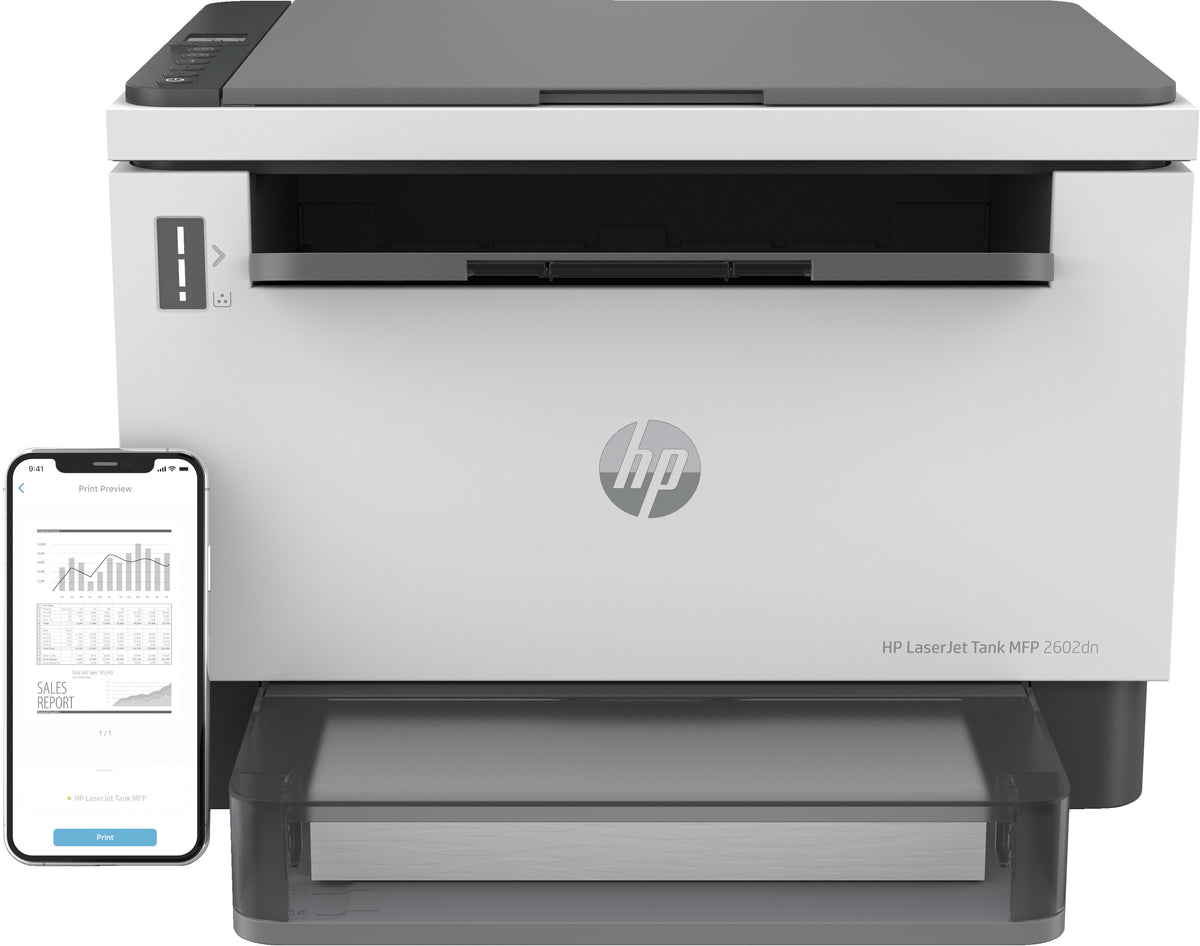 HP LaserJet Tank MFP 2602DN Imprimante Laser Monochrome Recto-Verso 22 ppm