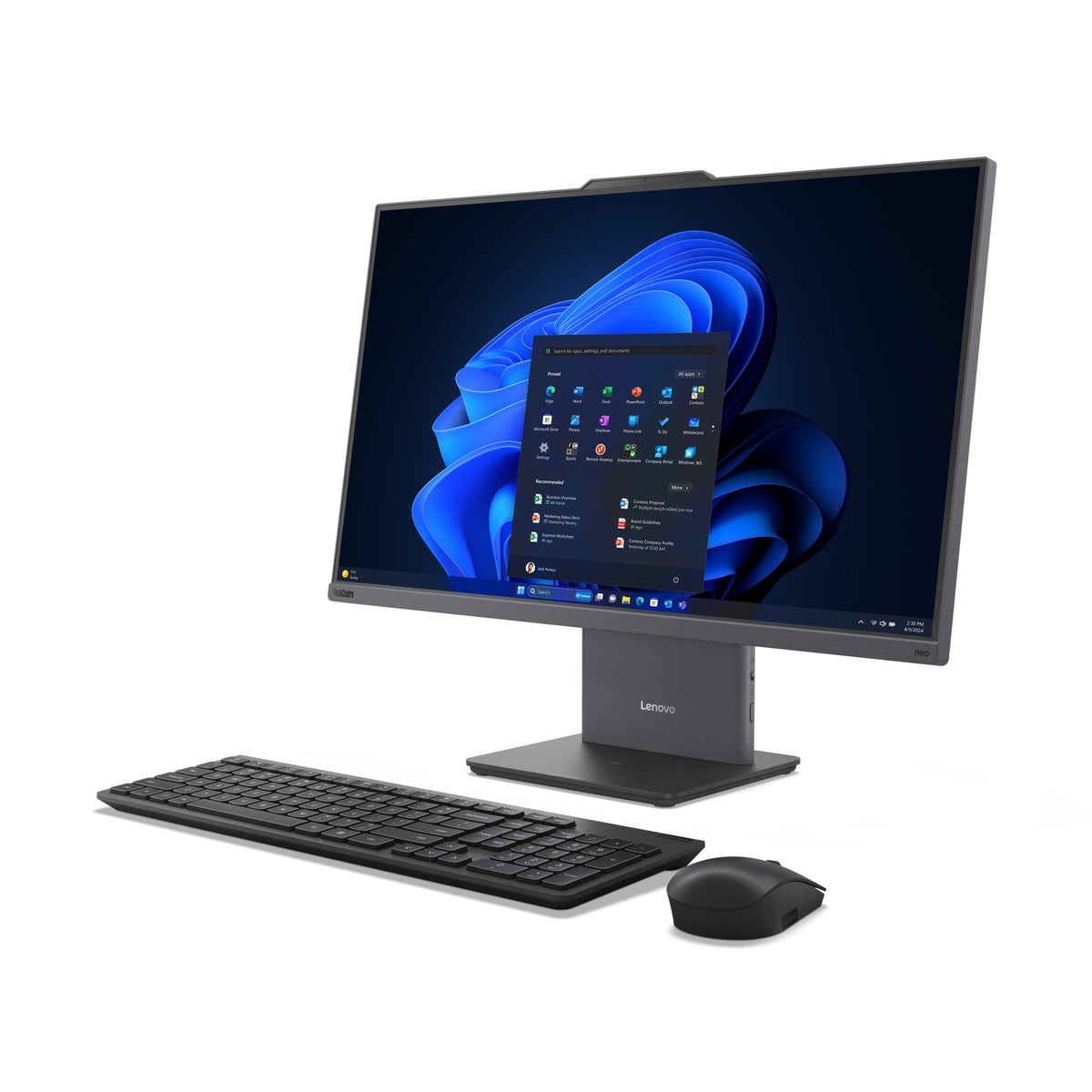LENOVO ThinkCentre neo 50A 27 Gen 5 i5 210H 16GB 512GB QWERTY US int 12SA0074MH - Compridis