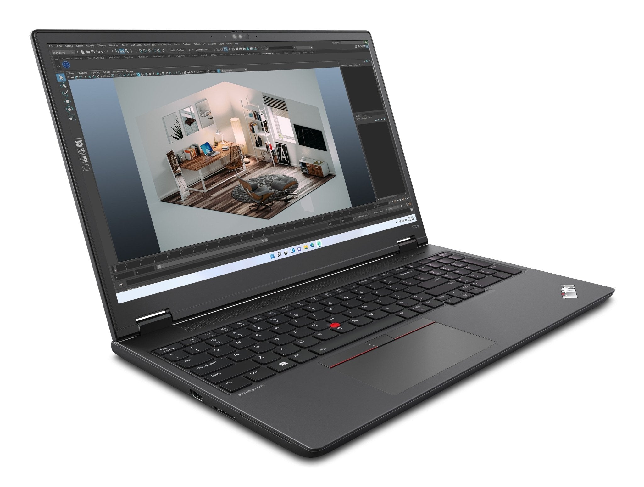 LENOVO ThinkPad P16V G2 Ultra 7-165H 32GB 1TB W11P QWERTY VS 21KYS4DYMH - Compridis