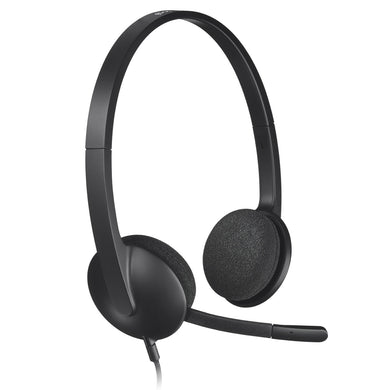 Logitech H340 USB Computer Headset Met digitale audio 981-000475 - Compridis