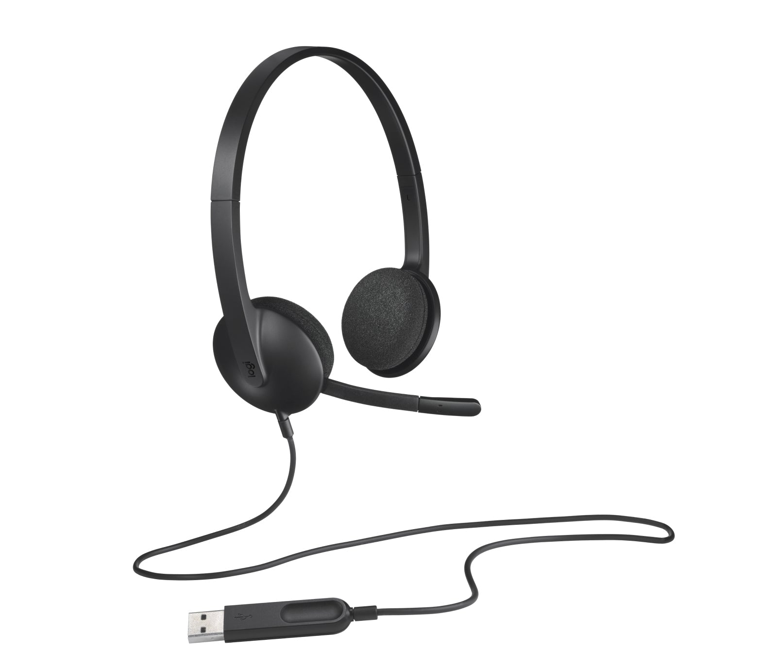 Logitech H340 USB Computer Headset Met digitale audio 981-000475 - Compridis