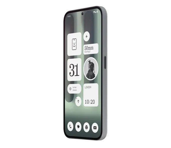 NOTHING Telefoon (2A) Plus Grijs A10400088 - Compridis