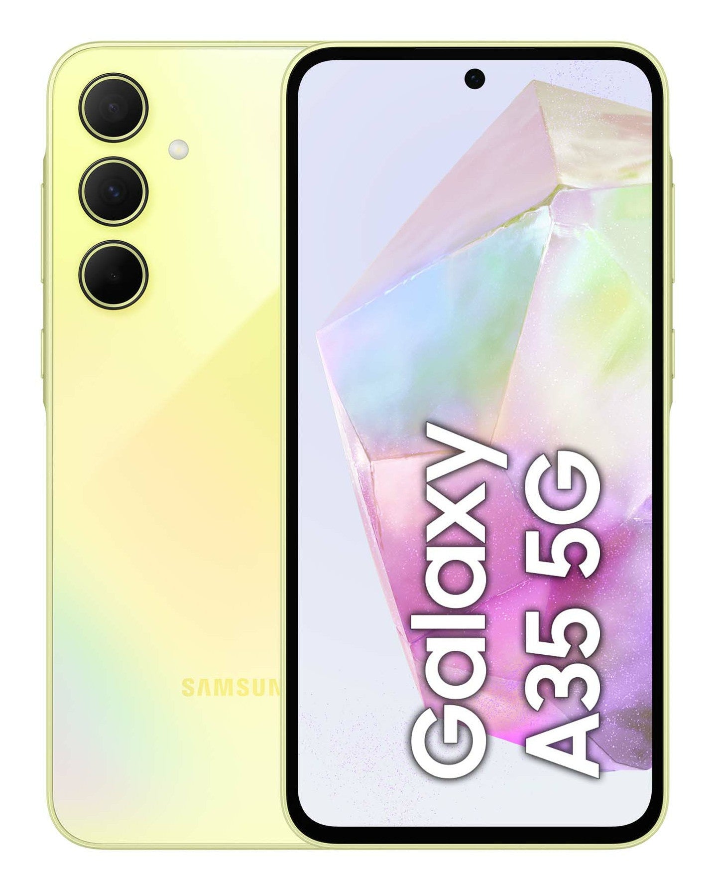 SAMSUNG Galaxy A35 5G 6GB RAM 128GB opslag Geel SM - A356BZYBEUB - Compridis