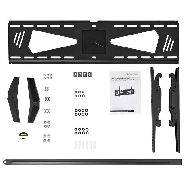 StarTech.com TV muurbeugel voor 37" tot 75" platte TV VESA anti diefstal kantelend FPWTLTBAT - Compridis