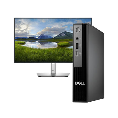 DELL Pro Micro QCM1250 i5-14500T + 24" Monitor P2425H Bundel